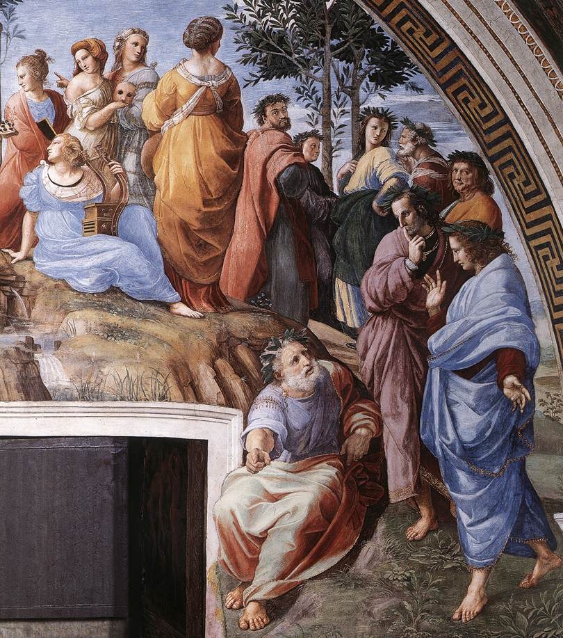 Raffaello (1483-1520) - Parnassus (detail9).JPG